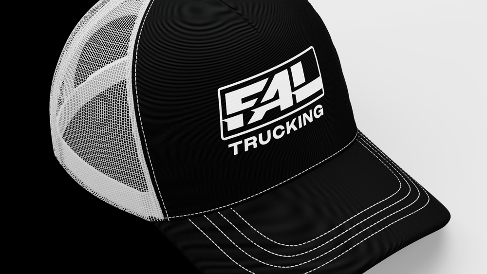 Northwest-Indiana-Logo-Design_Kucsera-Design_FAL-Trucking_Trucker-Hat-Design_Carousel