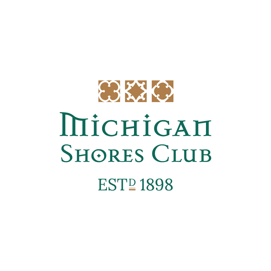 Country club logo design for Michigan Shores Club