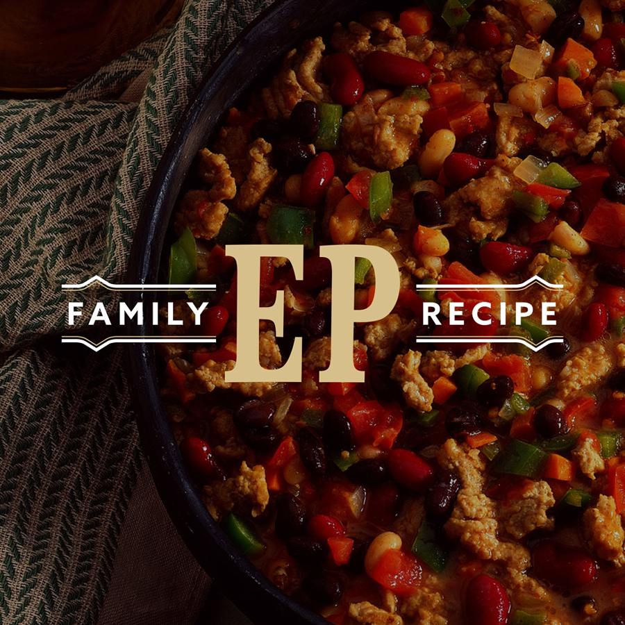 Family recipe wordmark logo design for an East Chicago, Indiana chorizo manufacturer