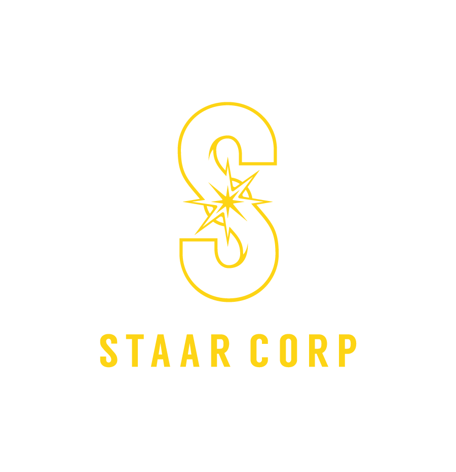 Fiber optic cable monogram logo design for Starr Corp