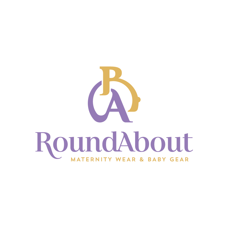 Chicago-Illinois-Logo-Design_Kucsera-Design_Roundabout-Maternity-Wear_Maternity-Logo_White