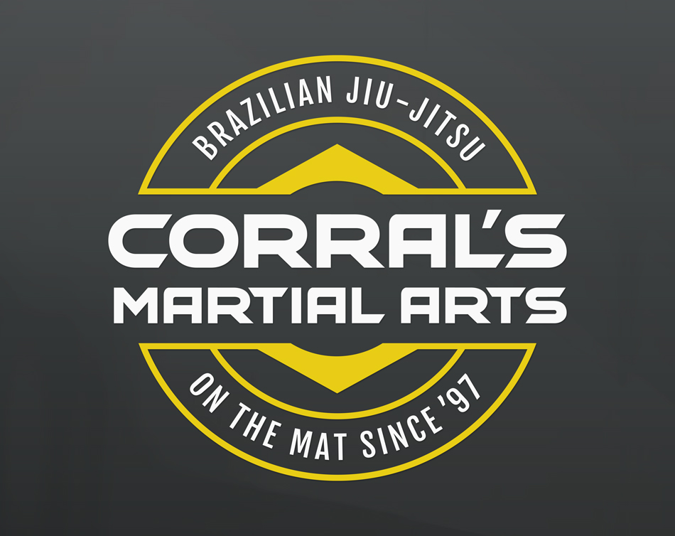 Corral's Martial Arts window logo