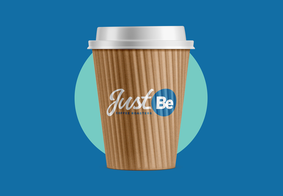 Just Be kraft cup design