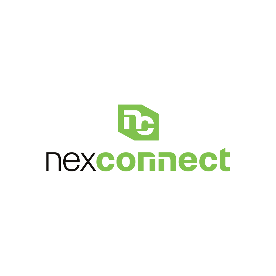 NexConnect logo design on white