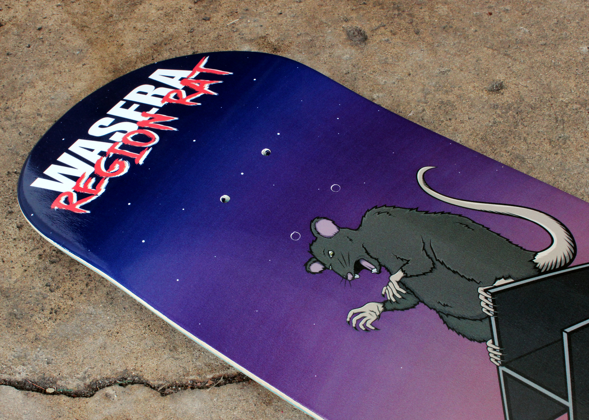 Wasera Skateboards, Region Rat graphic