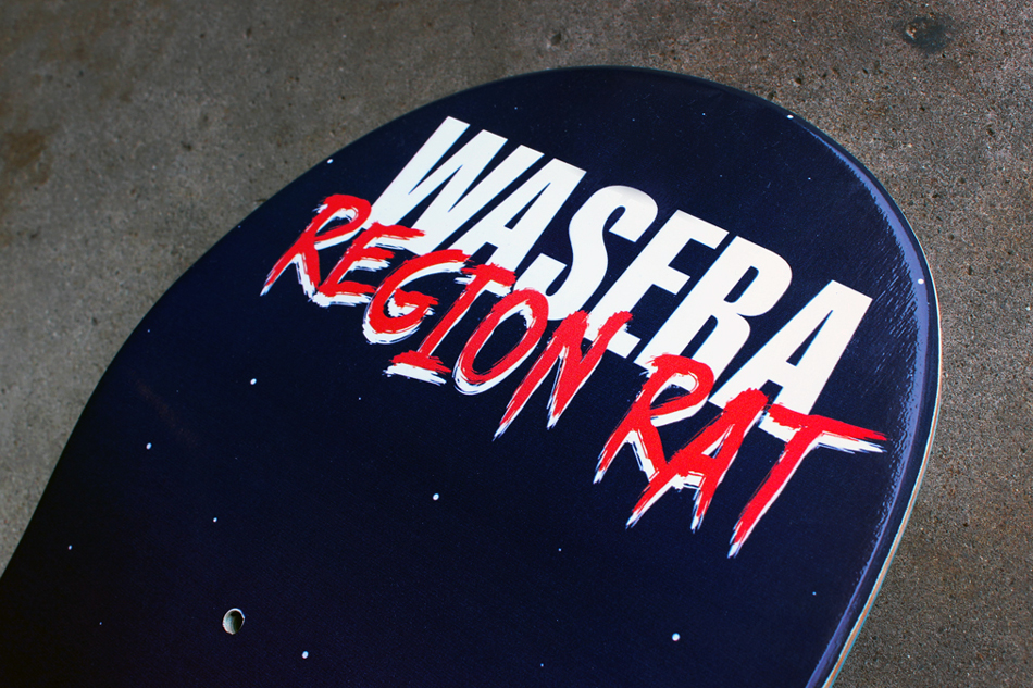 Wasera Skateboards, Region Rat logo design