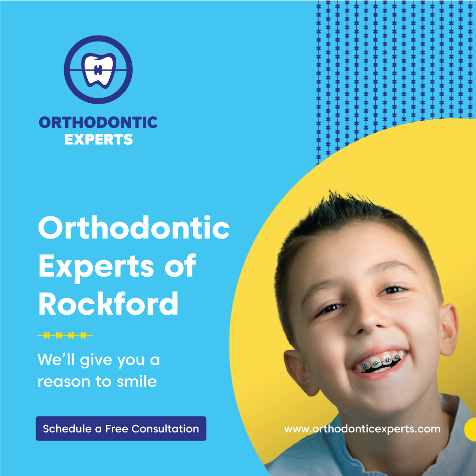 Orthodontic Experts of Rockford social media ad design