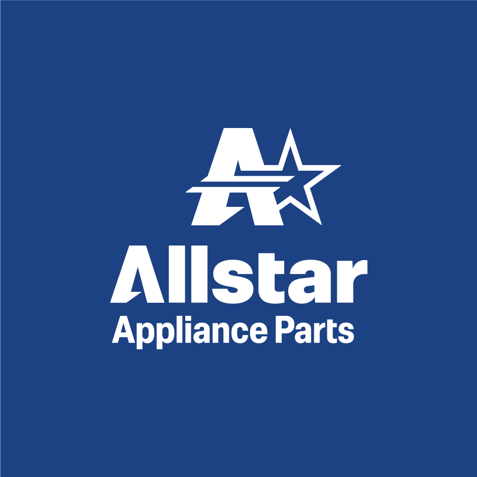 Allstar Appliance logo on blue