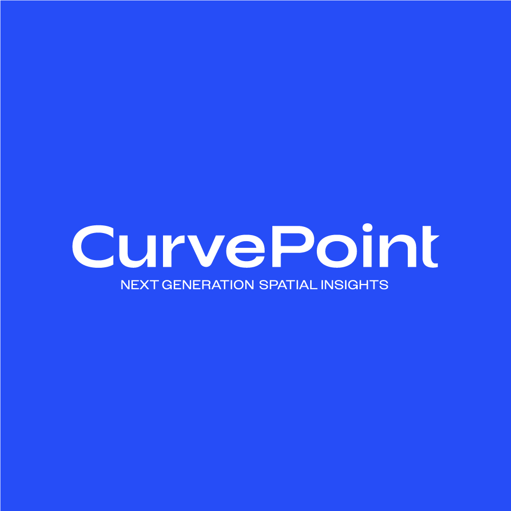 CurvePoint Artificial Intelligence logo, blue