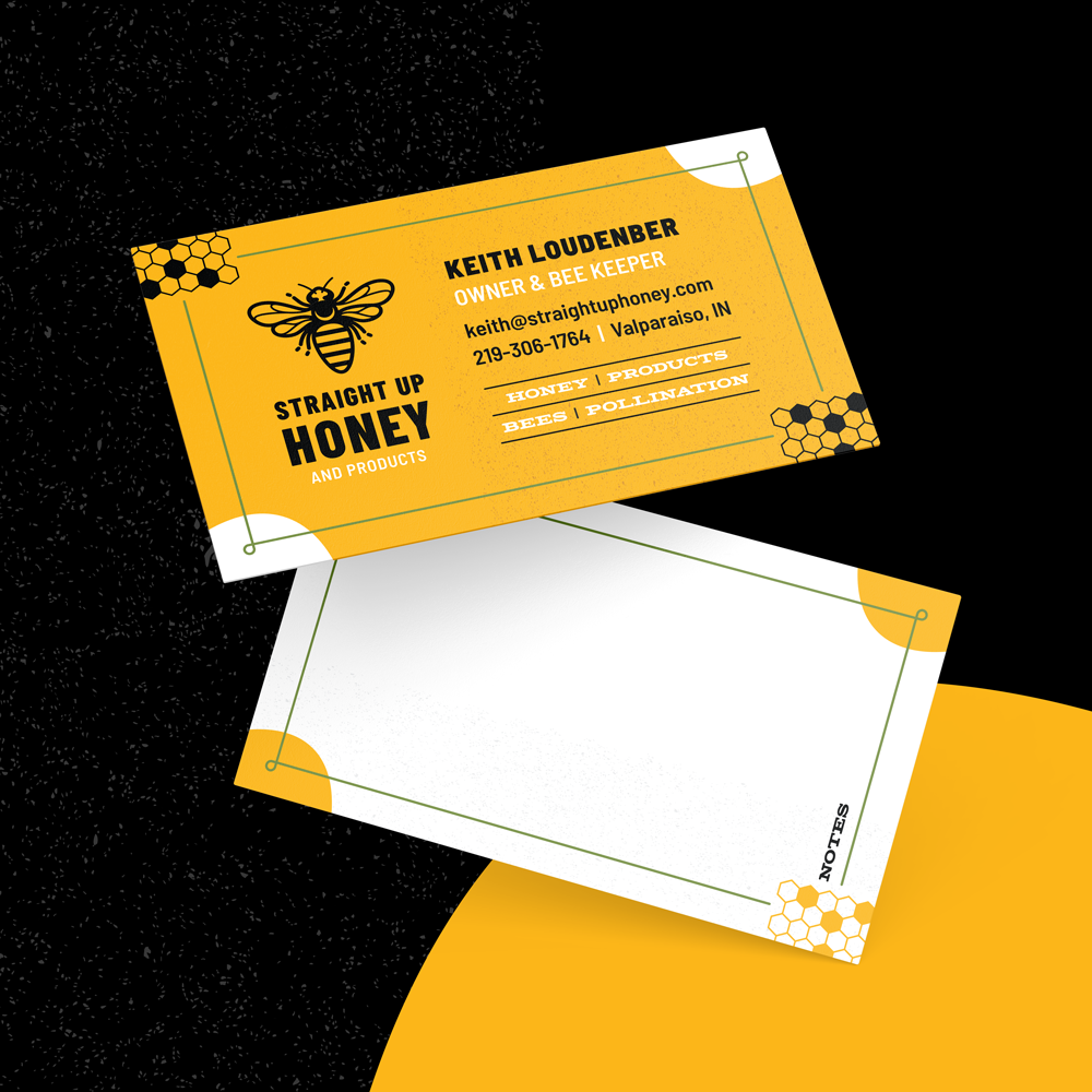 Kucsera-Design_Northwest-Indiana-Logo-Design_Straight-Up-Honey_Business-Cards_V33