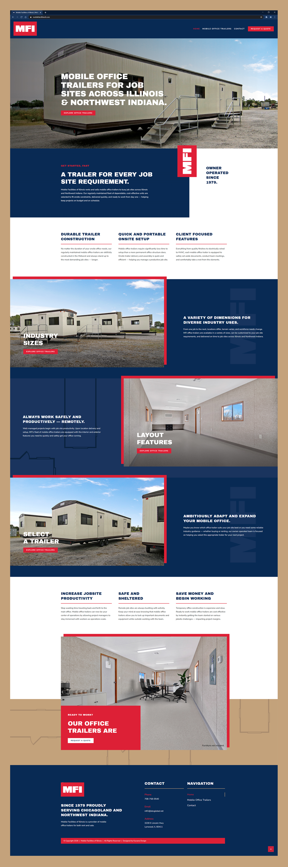 Northwest-Indiana-Website-Design_Kucsera-Design_Mobile-Facilities-Of-Illinois_Office-Trailers-Web-Design_Home